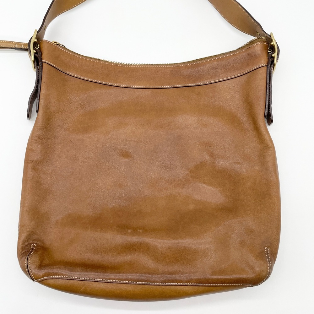 Coach Womens Legacy Leather Shoulder Bag Y2K Quiet Luxury Old Money H2S-9325 - Picture 3 of 14